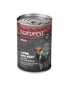 Naturest Adult Μοσχάρι, Αρνί & Ρύζι 400gr