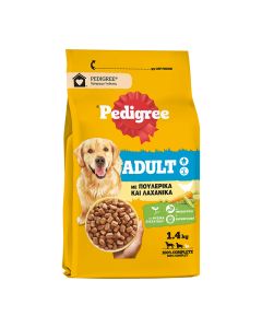 Pedigree Adult με Πουλερικά & Λαχανικά 1.4kg