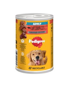Pedigree Μοσχάρι, Συκώτι & Καρότα Πατέ 400gr