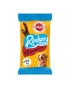 Pedigree Rodeo Duos με Μοσχάρι & Τυρί 7τμχ 123gr