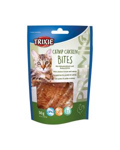 Trixie Λιχουδιές Γάτας Chicken Bites με Catnip 50gr