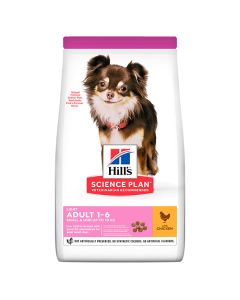 Hill's Science Plan Dog Adult Light Small & Mini με Κοτόπουλο 1.5kg