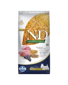 N&D Ancestral Dog Adult Mini με Αρνί & Μύρτιλο 2.5kg