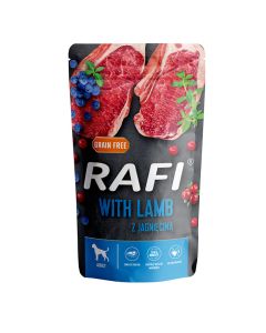 Rafi Dog Πατέ με Αρνί, Μύρτιλο & Κράνμπερι 500gr
