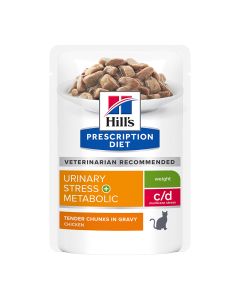 Hill's Prescription Diet Feline c/d Urinary Stress & Metabolic 85gr