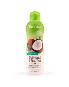 Tropiclean Σαμπουάν Oatmeal & Tea Tree 592ml