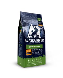Alaska River Grain Free Adult Medium Chicken & Lamb 12kg