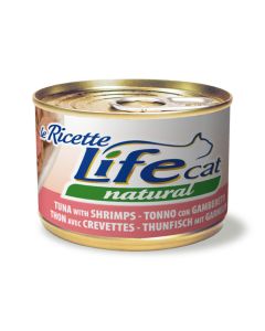 Life Cat με Τόνο & Γαρίδες 150gr