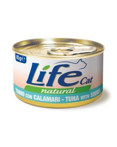 Life Cat με Τόνο & Καλαμάρι 85gr