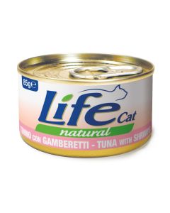 Life Cat με Τόνο & Γαρίδες 85gr