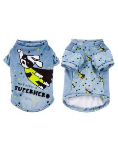 Ferplast Μπλουζάκι Σκύλου Superhero XS 27.5cm