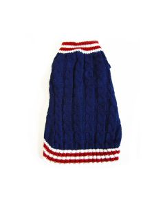 Pet Πουλόβερ Σκύλου Μπλε L 25cm