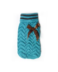 Pet Πουλόβερ Σκύλου Τιρκουάζ XL 30cm