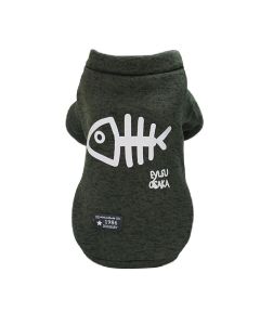 Pet Φούτερ Σκύλου Πράσινο XL 35cm