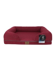 Pet Antibacterial Κρεβάτι Σκύλου - Γάτας Μπορντό 66x53x15cm