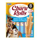Inaba Churu Rolls Λιχουδιές Σκύλου με Κοτόπουλο & Τυρί 96gr