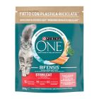 Purina One Sterilised Cat με Σολομό & Σιτάρι 800gr