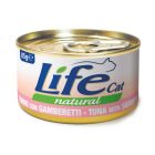 Life Cat με Τόνο & Γαρίδες 85gr