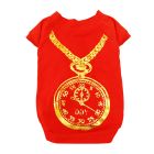 Pet Μπλούζα Σκύλου Red Clock M 29cm