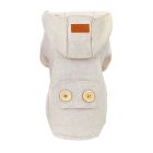 Pet Παλτό Μπεζ M 25cm