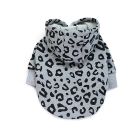 Pet Φούτερ Σκύλου Γκρι Λεοπάρ S