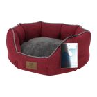 Pet Antibacterial Κρεβάτι Σκύλου - Γάτας Μπορντό 45x40x16cm