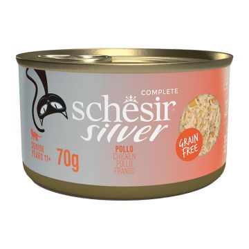 Schesir Cat Silver Κοτόπουλο 70gr