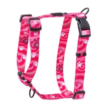 Rogz Σαμαράκι Σκύλου Fusion Pink Paw S 23-37cm