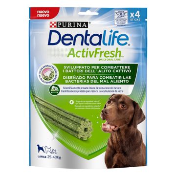Purina Dentalife Activfresh Large 142gr 4τμχ