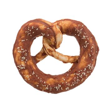 Trixie Λιχουδιά Dentafun Pretzel με Πάπια 10cm/75gr