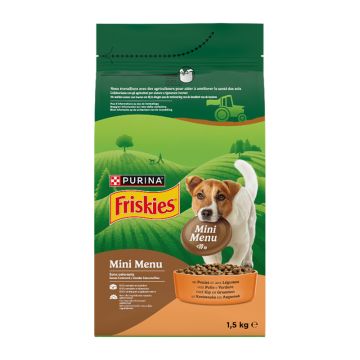 Friskies Dog Mini Menu Koτόπουλο & Λαχανικά 1.5kg