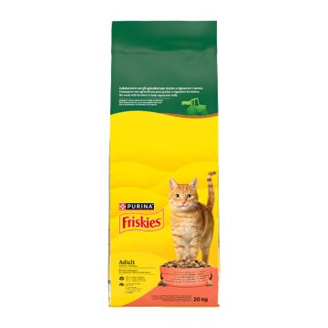 Friskies Cat Adult Βοδινό, Κοτόπουλο & Λαχανικά 20kg