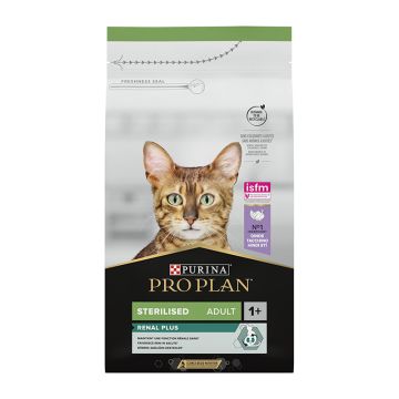 Purina Pro Plan Cat Renal Plus Sterilised Γαλοπούλα 1.5kg