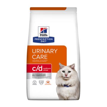 Hill's Prescription Diet Feline c/d Urinary Stress Urinary Care με Κοτόπουλο 400gr