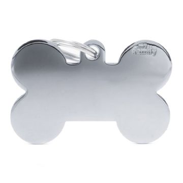 Ταυτότητα Basic Κόκαλο XL Ασημί