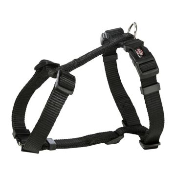 Trixie Σαμαράκι Σκύλου Premium Μαύρο M-L 2x50-75cm