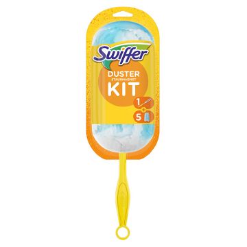 Swiffer Duster Κιτ με Έτοιμη Λαβή + 5 Ανταλλακτικά Φτερά