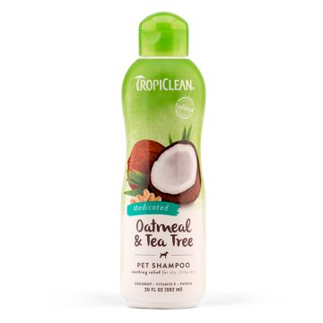 Tropiclean Σαμπουάν Oatmeal & Tea Tree 592ml