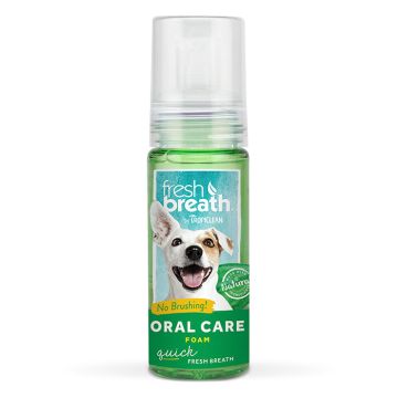 Tropiclean Fresh Breath Foam Oral Care 133ml