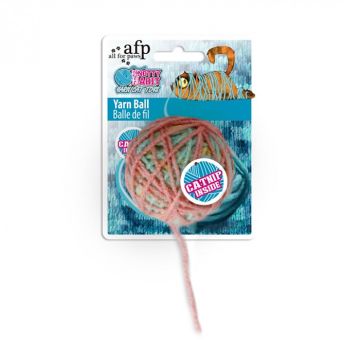 AFP Παιχνίδι Γάτας Μπάλα Knotty Habit Yarn με Catnip 5.5cm