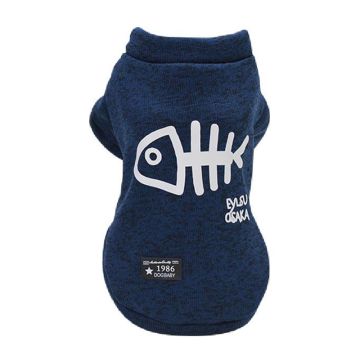 Pet Φούτερ Σκύλου Μπλε S