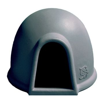 Telcom Igloo Medium Σπίτι Σκύλου Γραφίτης 69x50cm