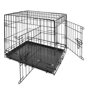 Crate Μεταλλικό Κλουβί Μαύρο 108.5x70.5x77.5cm